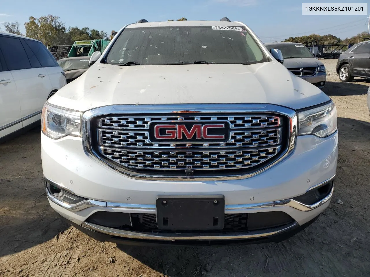 2019 GMC Acadia Denali VIN: 1GKKNXLS5KZ101201 Lot: 78422084