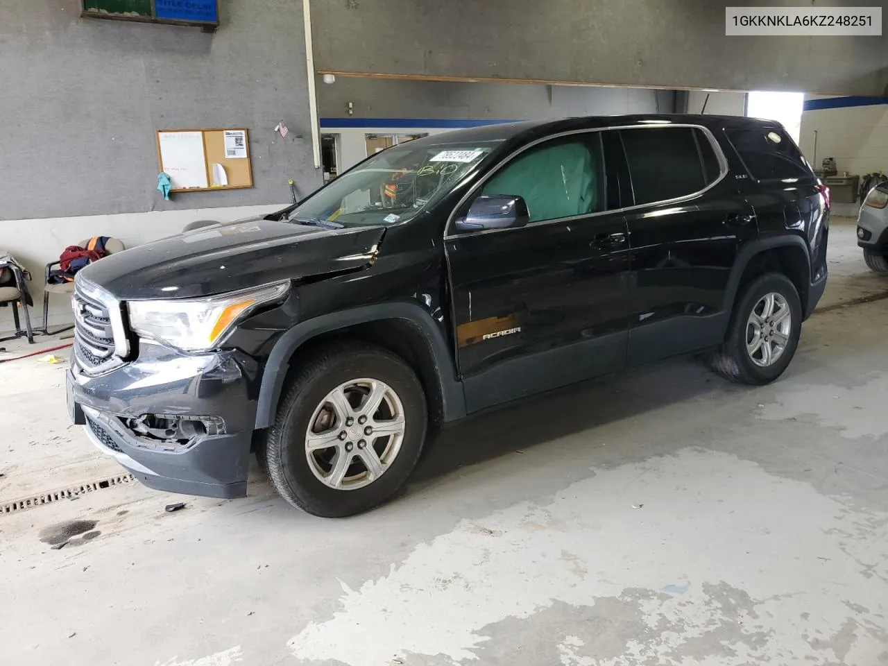 2019 GMC Acadia Sle VIN: 1GKKNKLA6KZ248251 Lot: 78522484