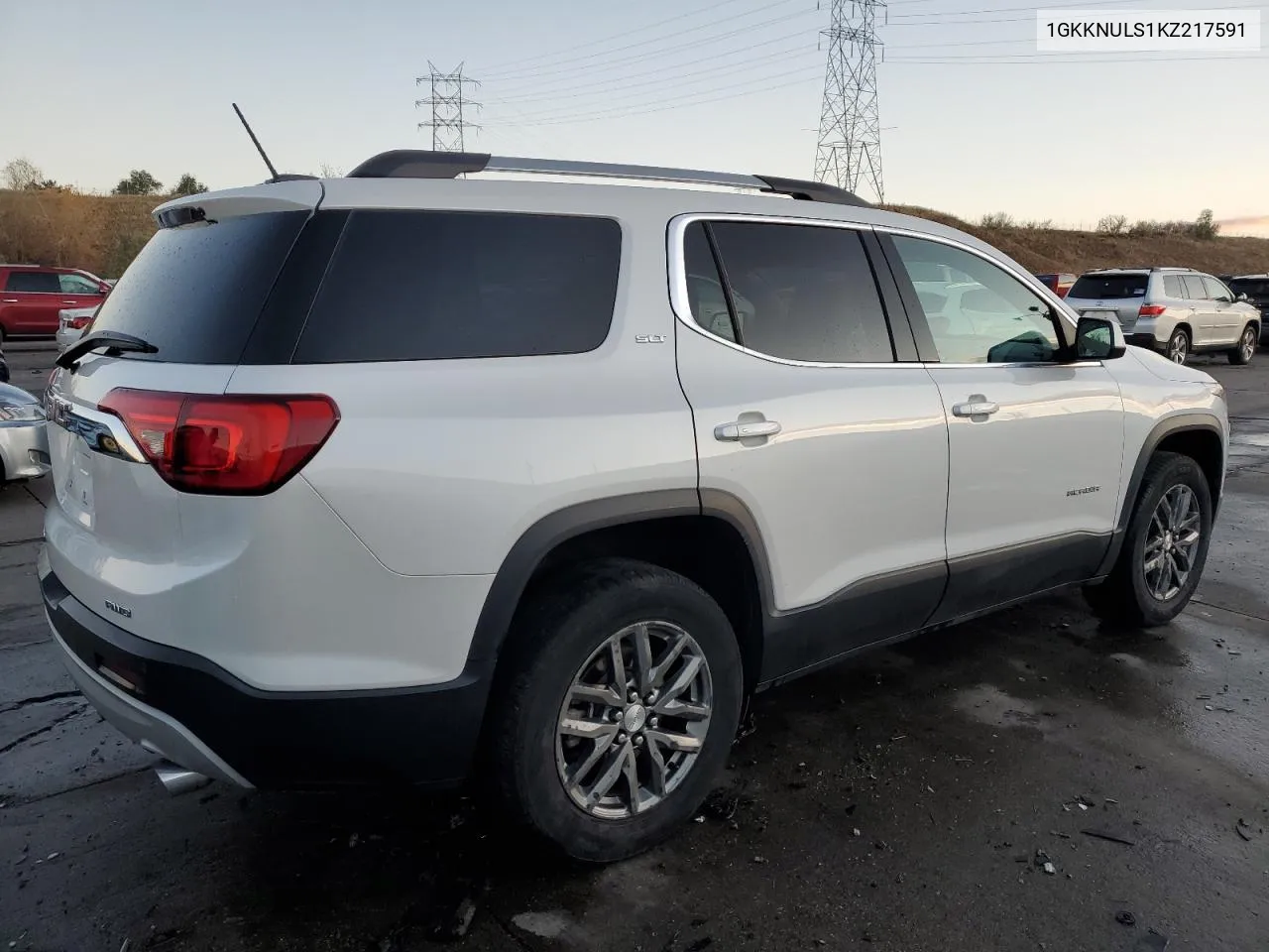 2019 GMC Acadia Slt-1 VIN: 1GKKNULS1KZ217591 Lot: 78816594