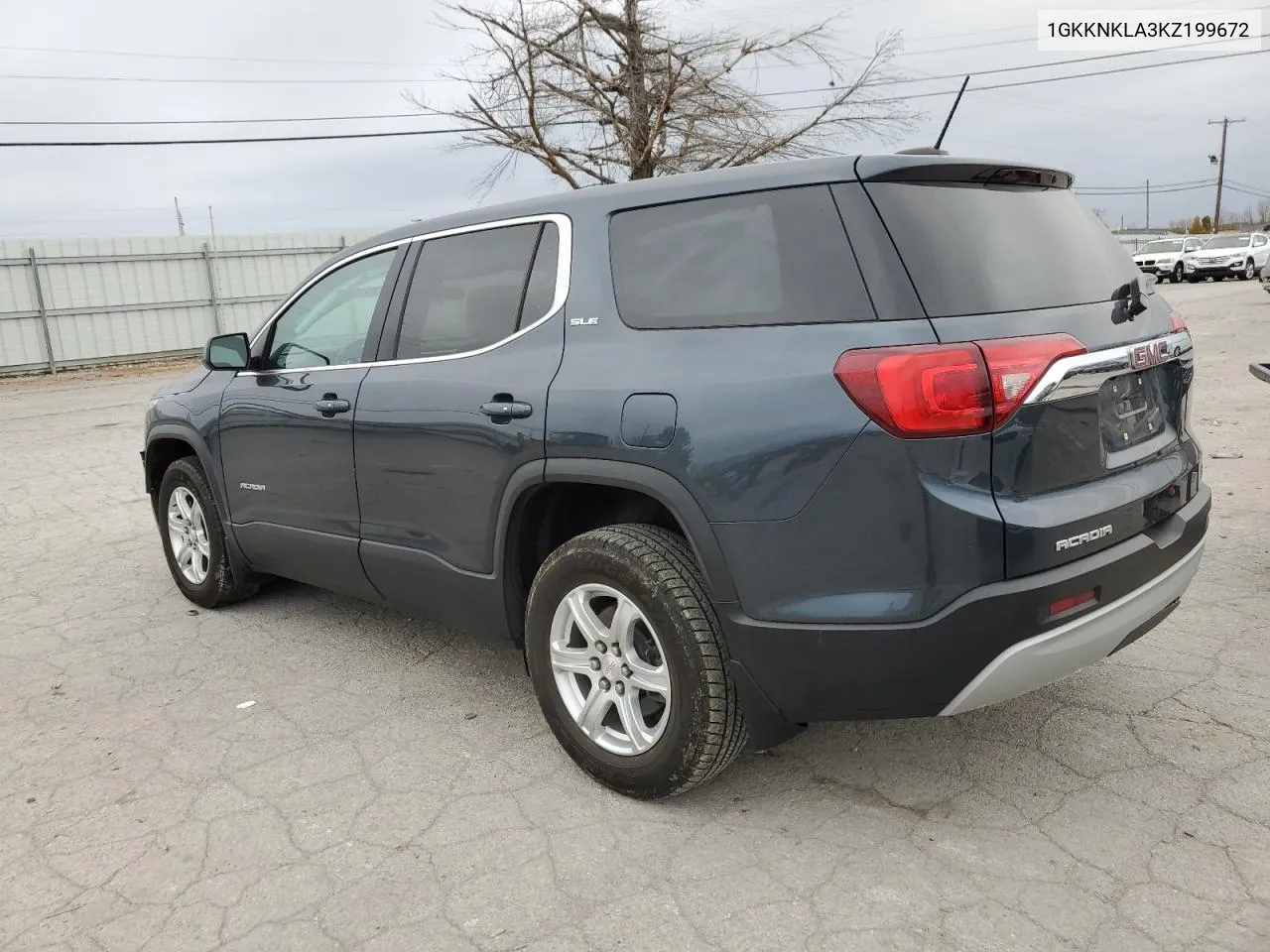 2019 GMC Acadia Sle VIN: 1GKKNKLA3KZ199672 Lot: 79212454