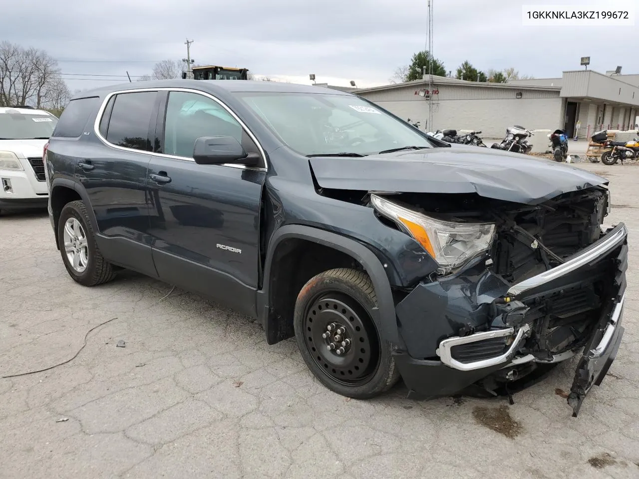 2019 GMC Acadia Sle VIN: 1GKKNKLA3KZ199672 Lot: 79212454