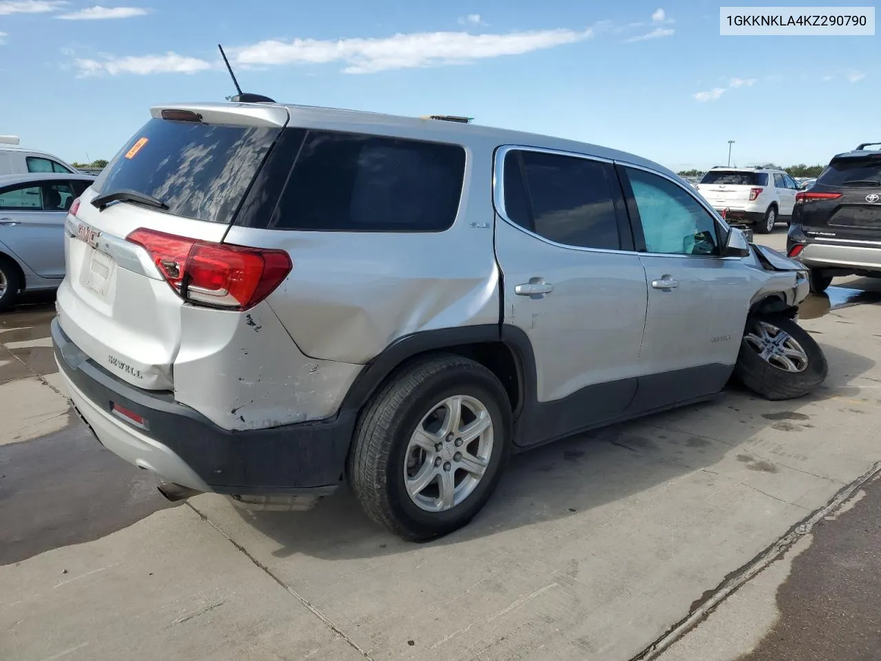 2019 GMC Acadia Sle VIN: 1GKKNKLA4KZ290790 Lot: 79220554