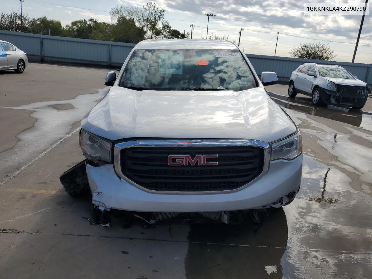 2019 GMC Acadia Sle VIN: 1GKKNKLA4KZ290790 Lot: 79220554