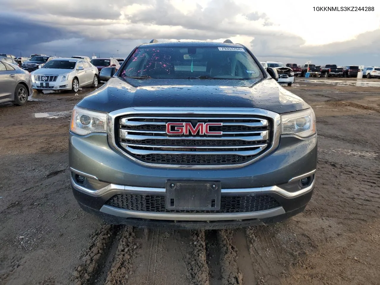 2019 GMC Acadia Slt-1 VIN: 1GKKNMLS3KZ244288 Lot: 79353704