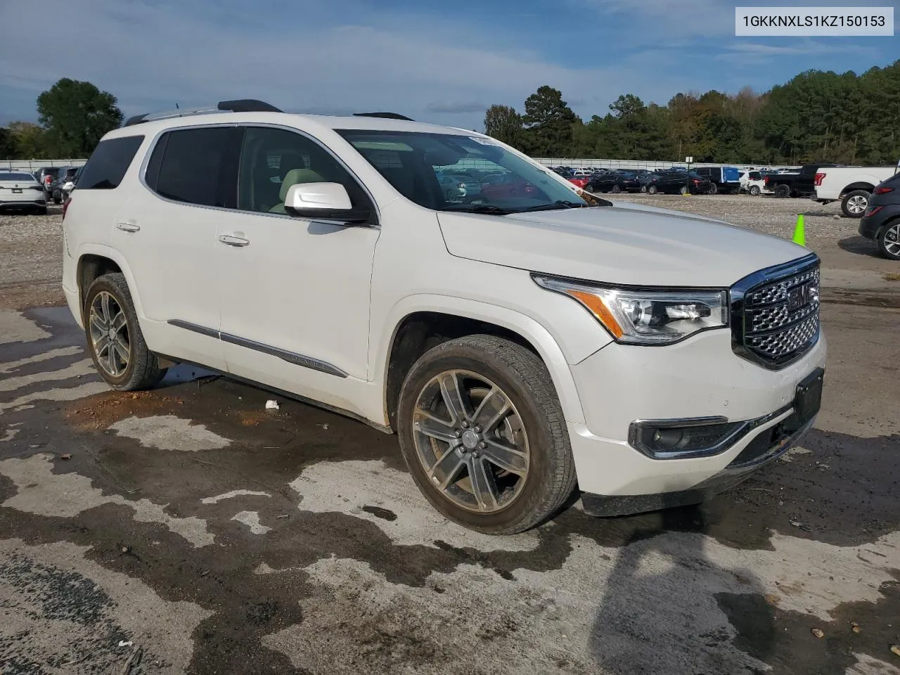 2019 GMC Acadia Denali VIN: 1GKKNXLS1KZ150153 Lot: 79486214