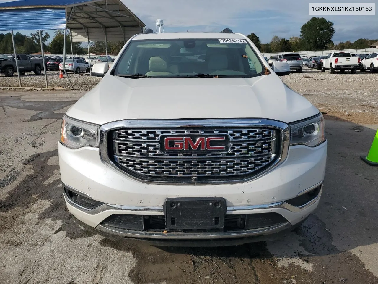 2019 GMC Acadia Denali VIN: 1GKKNXLS1KZ150153 Lot: 79486214