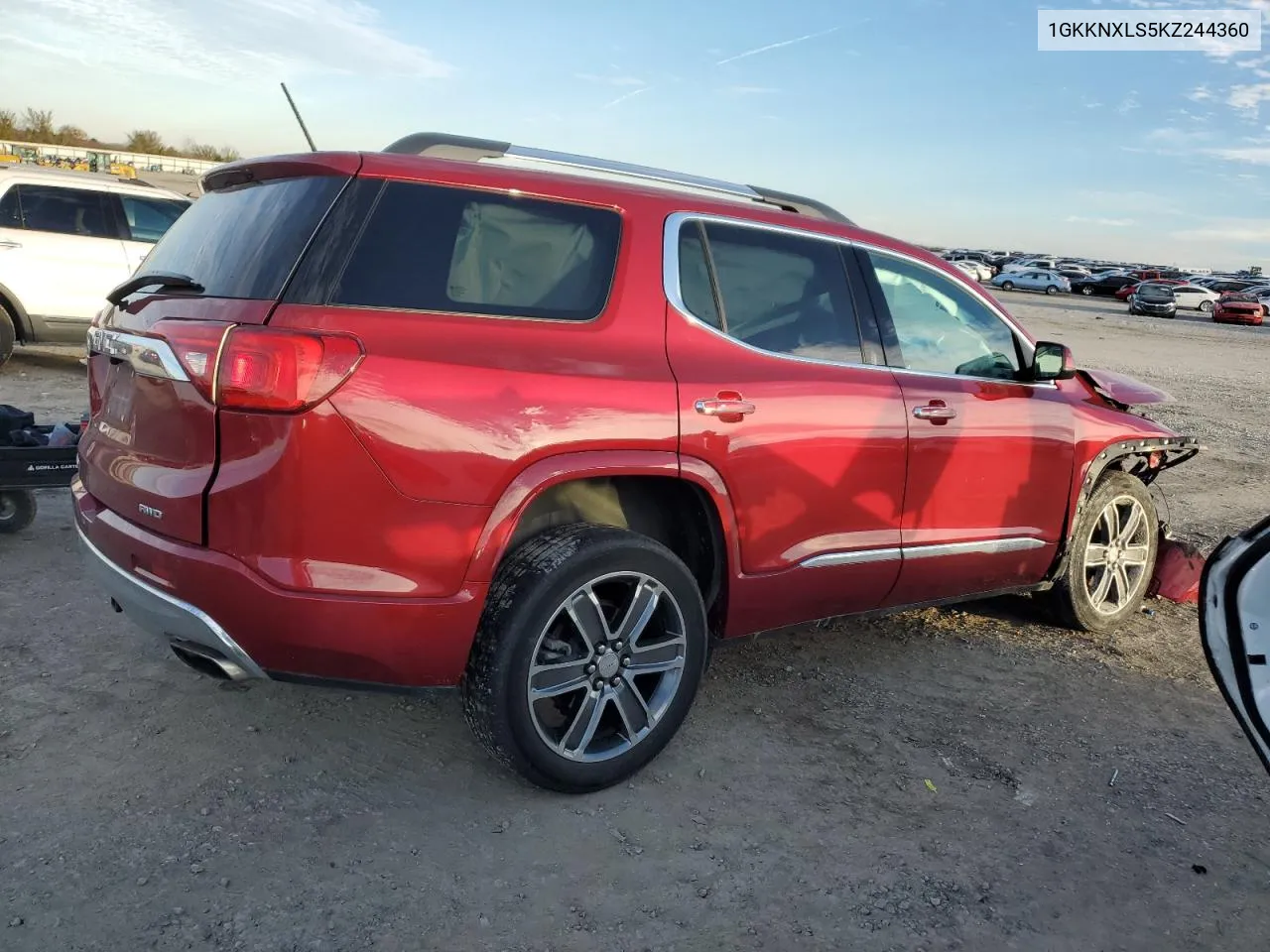 2019 GMC Acadia Denali VIN: 1GKKNXLS5KZ244360 Lot: 79820444