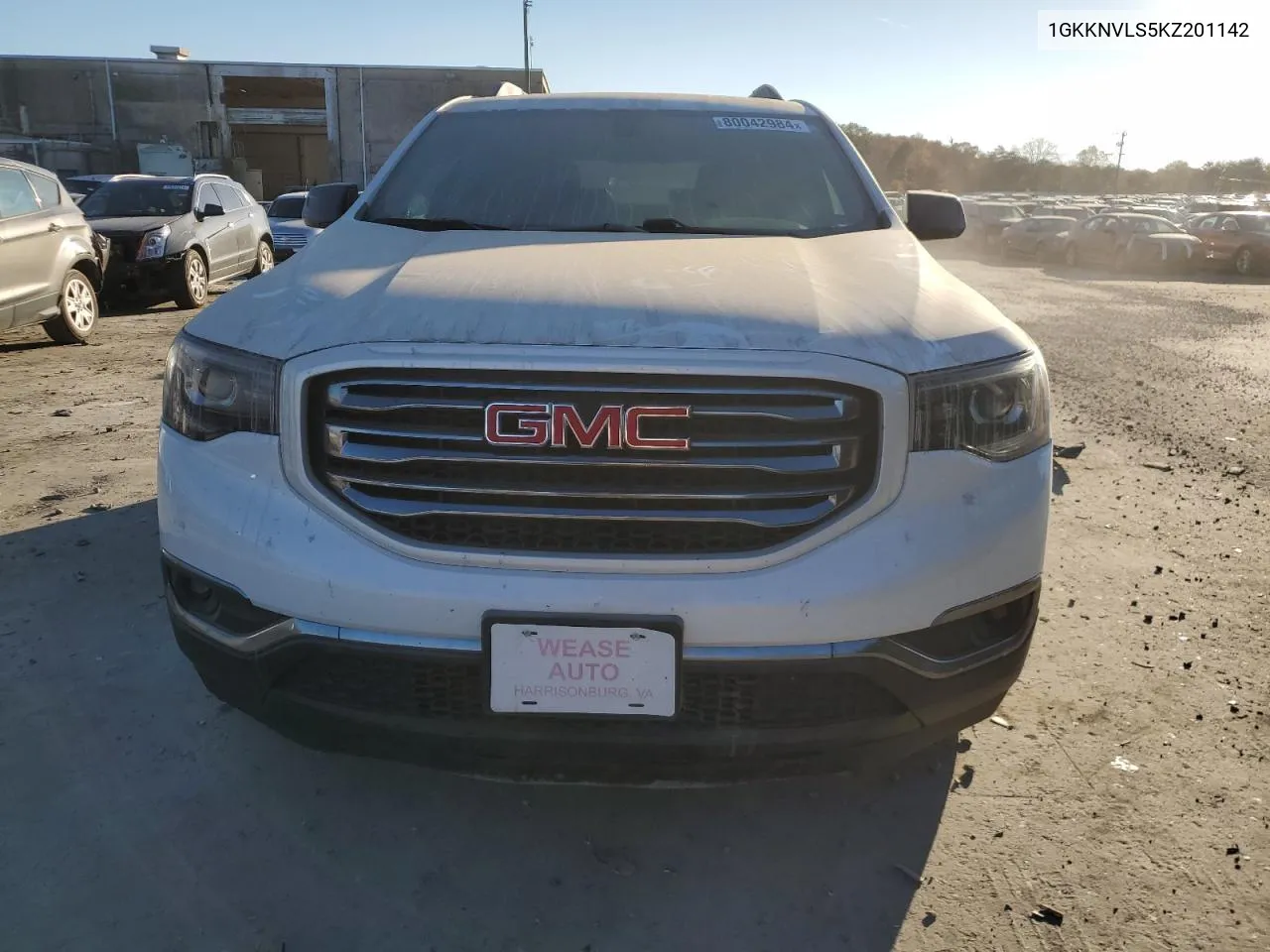 2019 GMC Acadia All Terrain VIN: 1GKKNVLS5KZ201142 Lot: 80042984