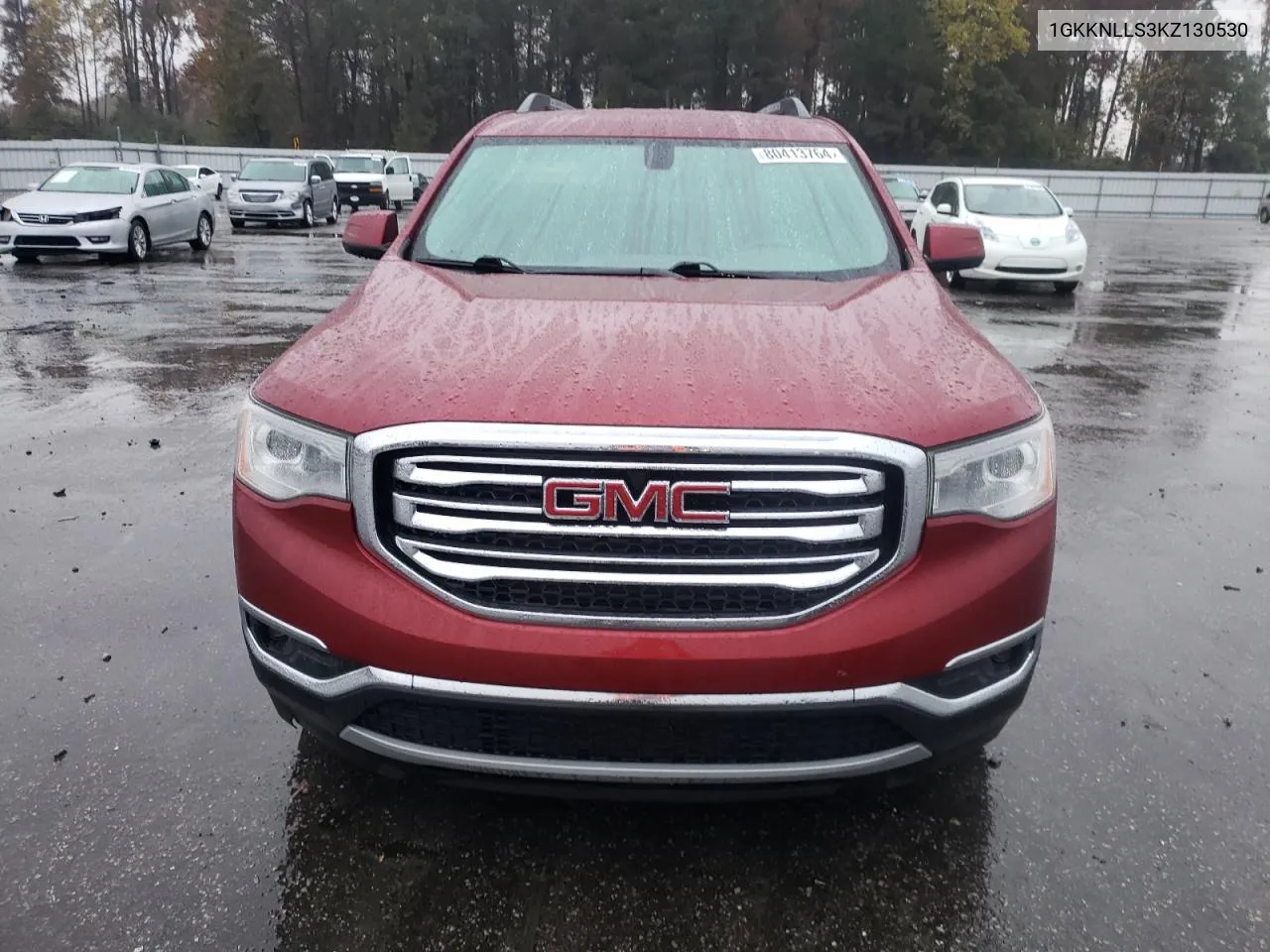 2019 GMC Acadia Sle VIN: 1GKKNLLS3KZ130530 Lot: 80413764