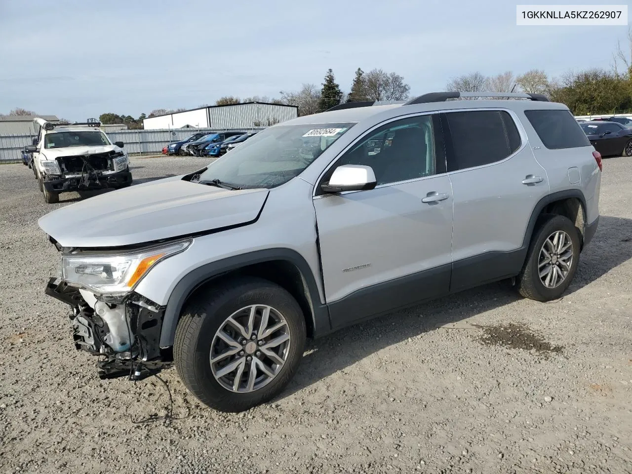 2019 GMC Acadia Sle VIN: 1GKKNLLA5KZ262907 Lot: 80692684