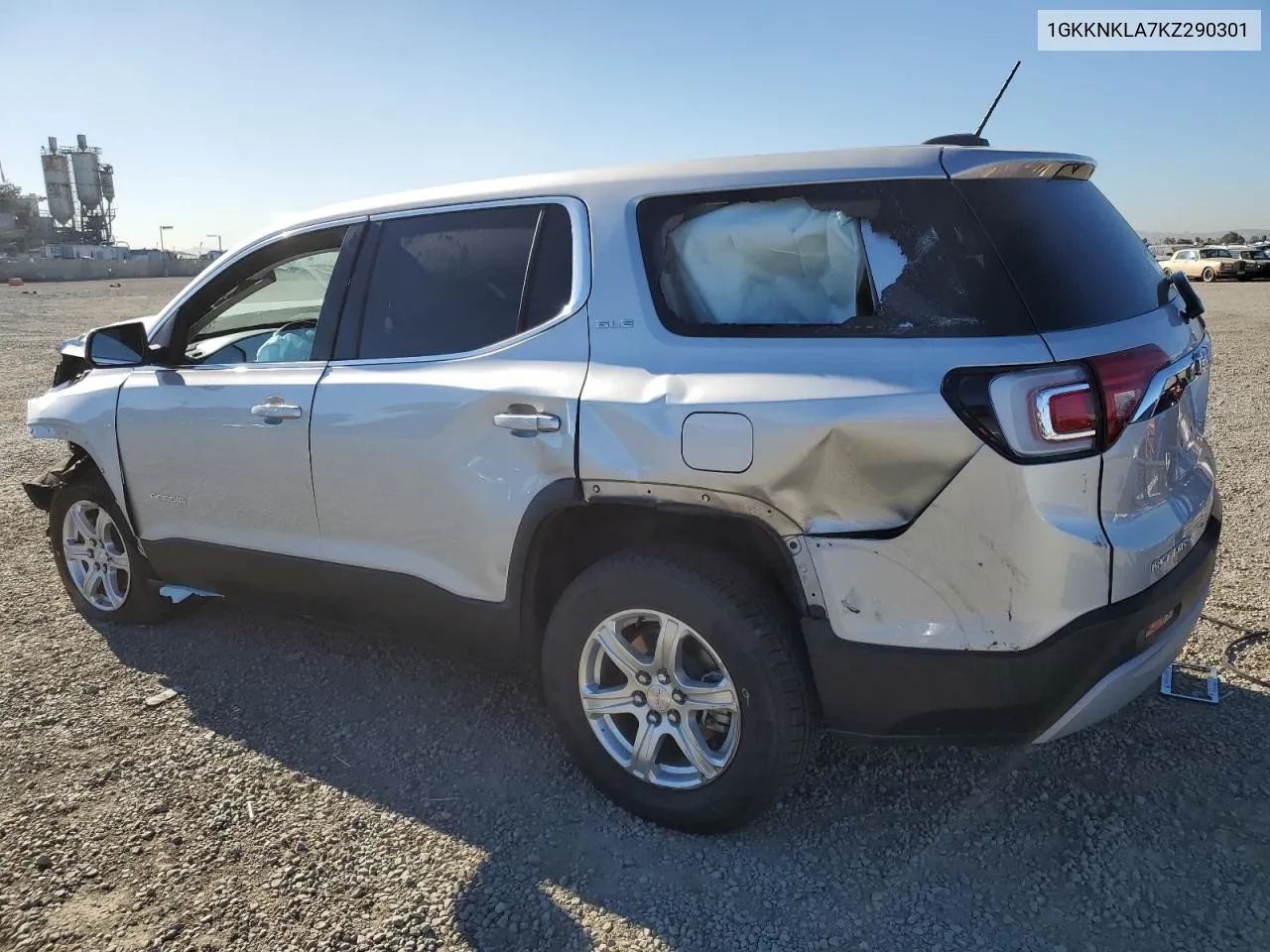 2019 GMC Acadia Sle VIN: 1GKKNKLA7KZ290301 Lot: 80711004