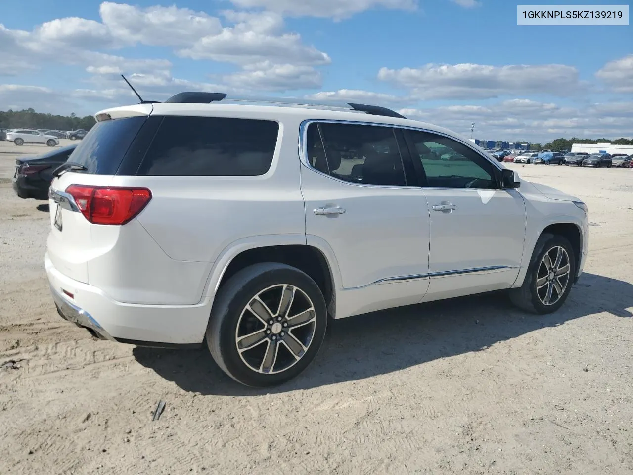 2019 GMC Acadia Denali VIN: 1GKKNPLS5KZ139219 Lot: 81283434