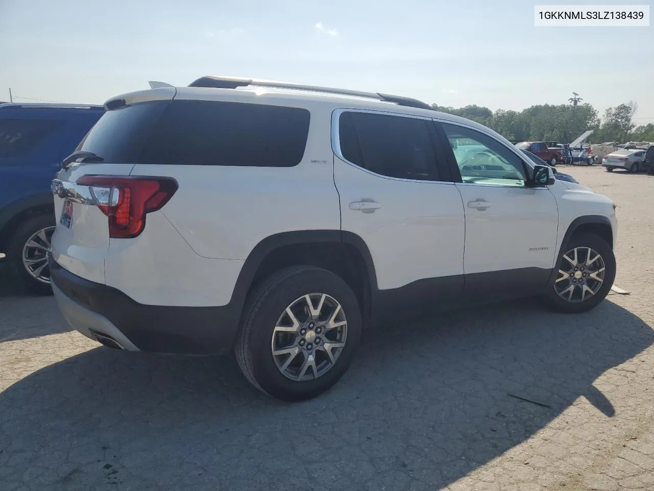 2020 GMC Acadia Slt VIN: 1GKKNMLS3LZ138439 Lot: 56024264