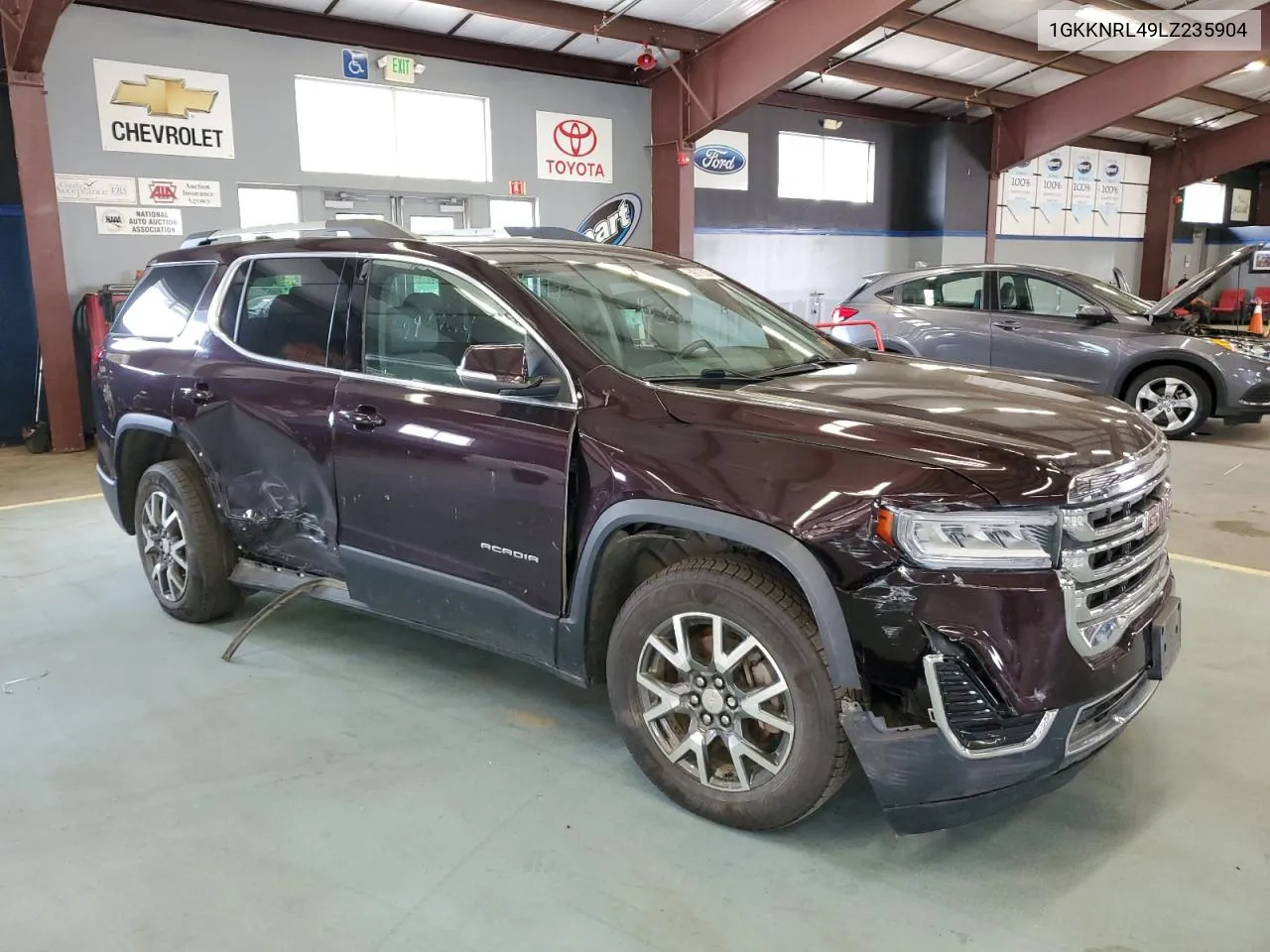 2020 GMC Acadia Sle VIN: 1GKKNRL49LZ235904 Lot: 59016834