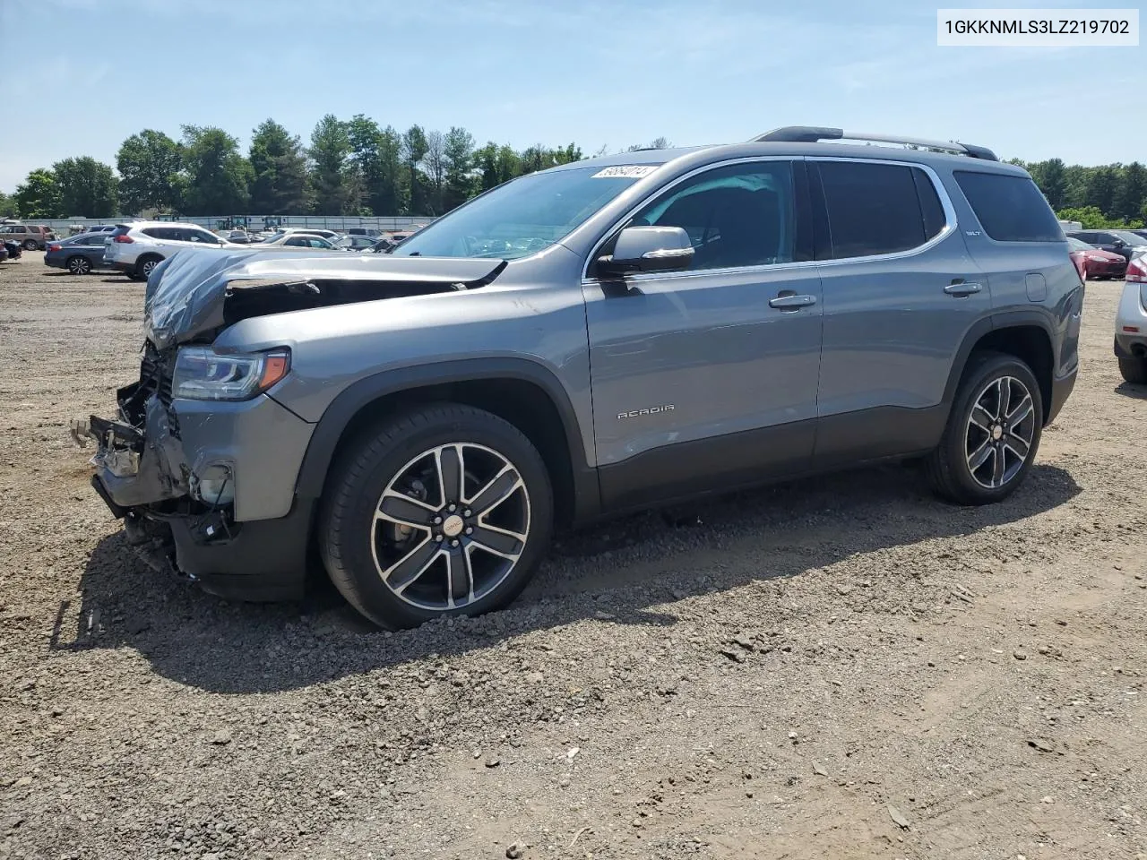 2020 GMC Acadia Slt VIN: 1GKKNMLS3LZ219702 Lot: 59864014