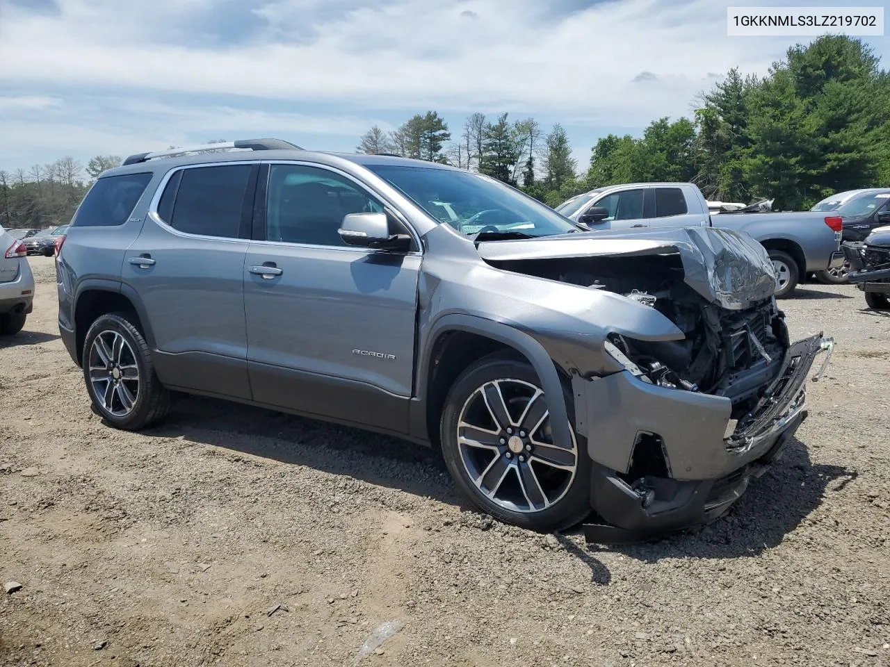 2020 GMC Acadia Slt VIN: 1GKKNMLS3LZ219702 Lot: 59864014