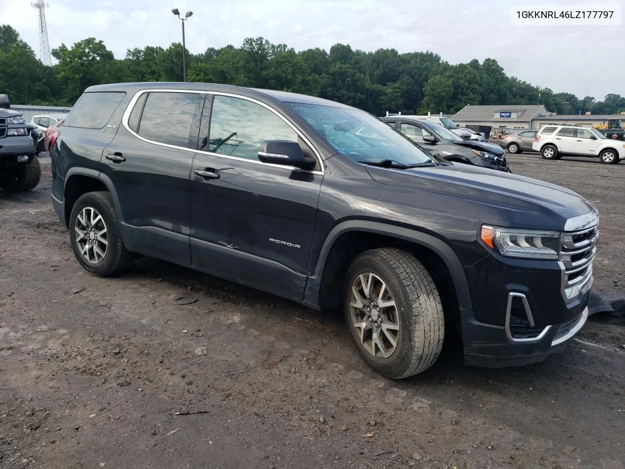 2020 GMC Acadia Sle VIN: 1GKKNRL46LZ177797 Lot: 60286534