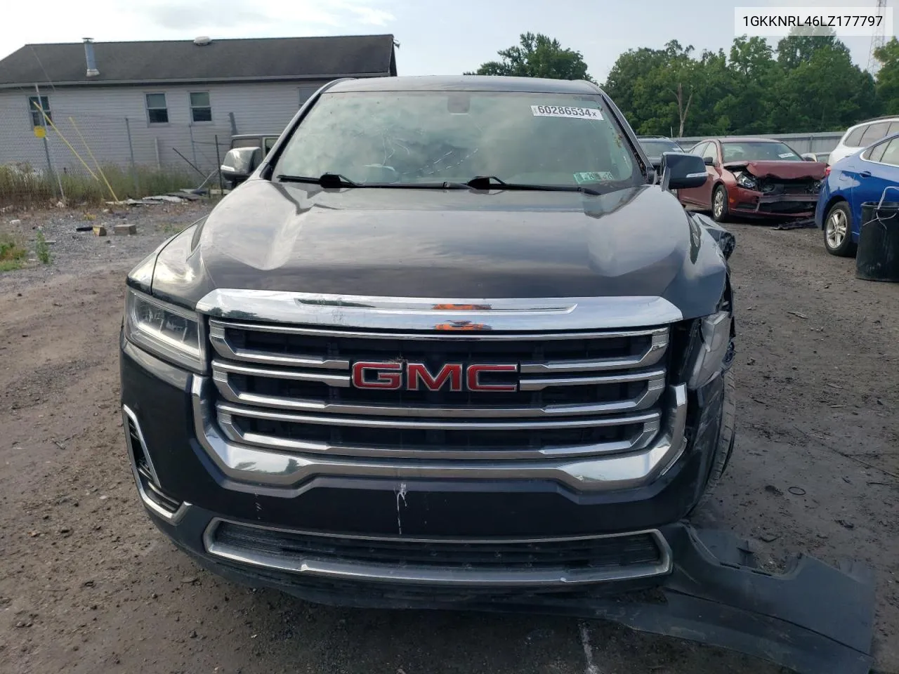 2020 GMC Acadia Sle VIN: 1GKKNRL46LZ177797 Lot: 60286534