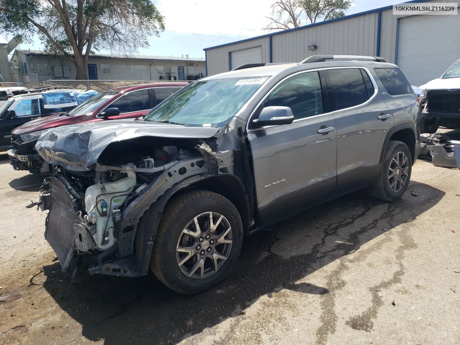 2020 GMC Acadia Slt VIN: 1GKKNMLS6LZ116239 Lot: 62048964