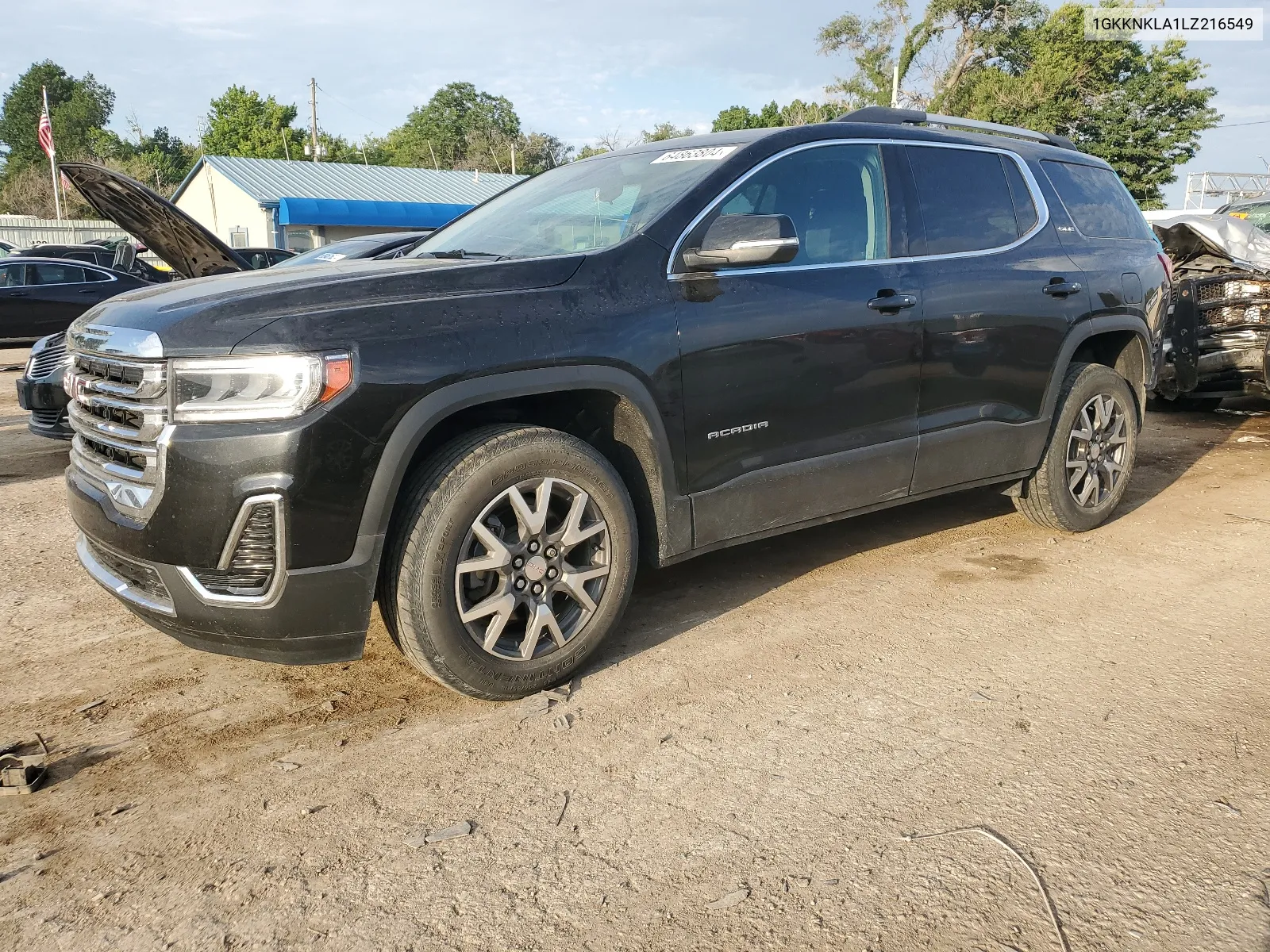 2020 GMC Acadia Sle VIN: 1GKKNKLA1LZ216549 Lot: 64863804