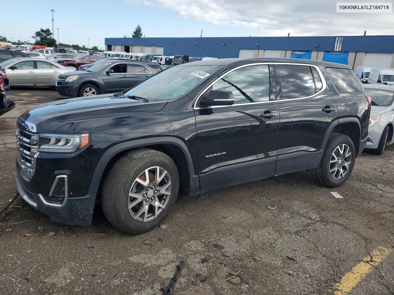 2020 GMC Acadia Sle VIN: 1GKKNKLA1LZ184718 Lot: 66164634