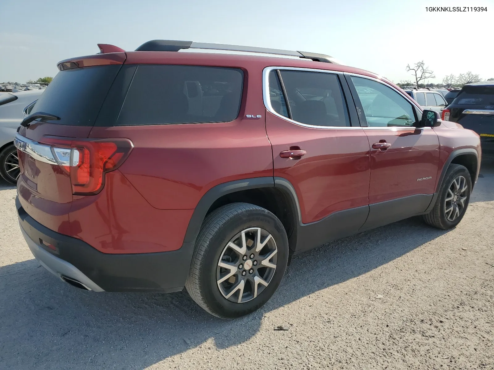 2020 GMC Acadia Sle VIN: 1GKKNKLS5LZ119394 Lot: 66339864