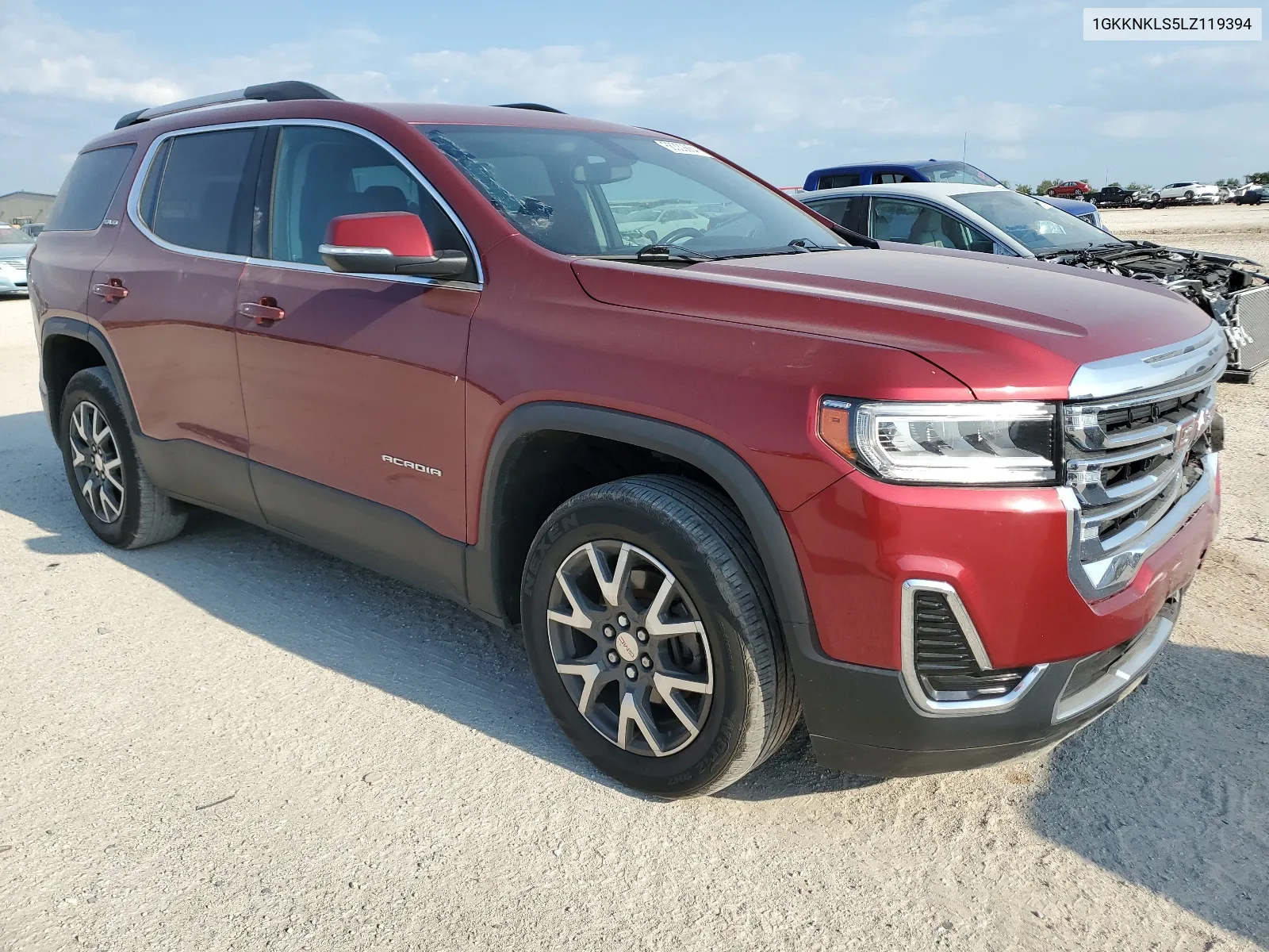 2020 GMC Acadia Sle VIN: 1GKKNKLS5LZ119394 Lot: 66339864