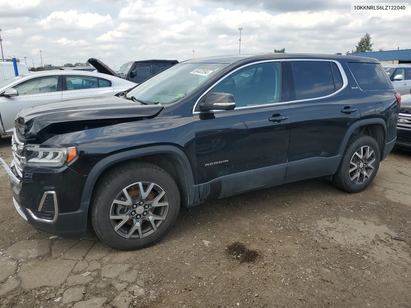 2020 GMC Acadia Sle VIN: 1GKKNRLS6LZ122040 Lot: 66402094