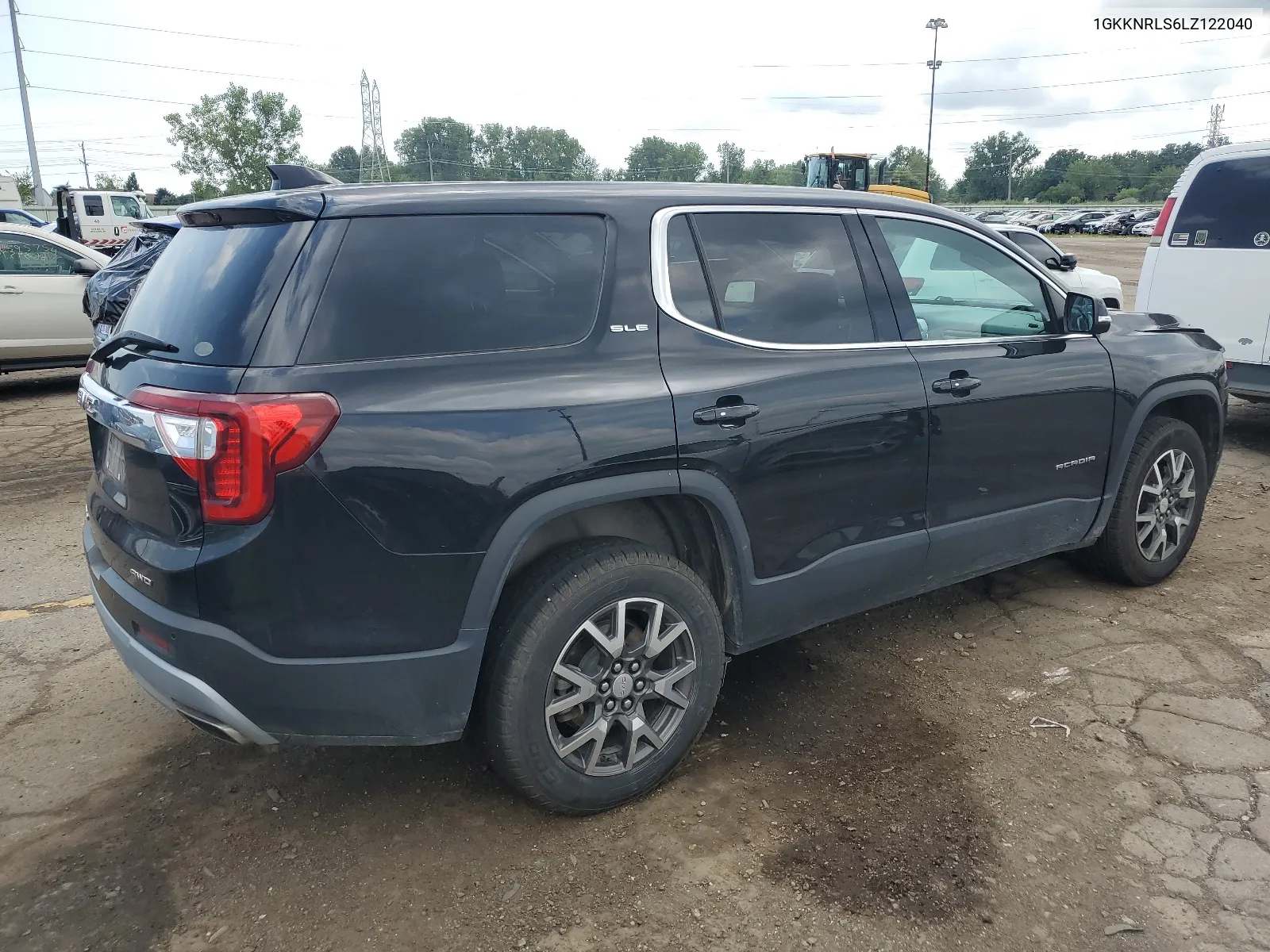 2020 GMC Acadia Sle VIN: 1GKKNRLS6LZ122040 Lot: 66402094