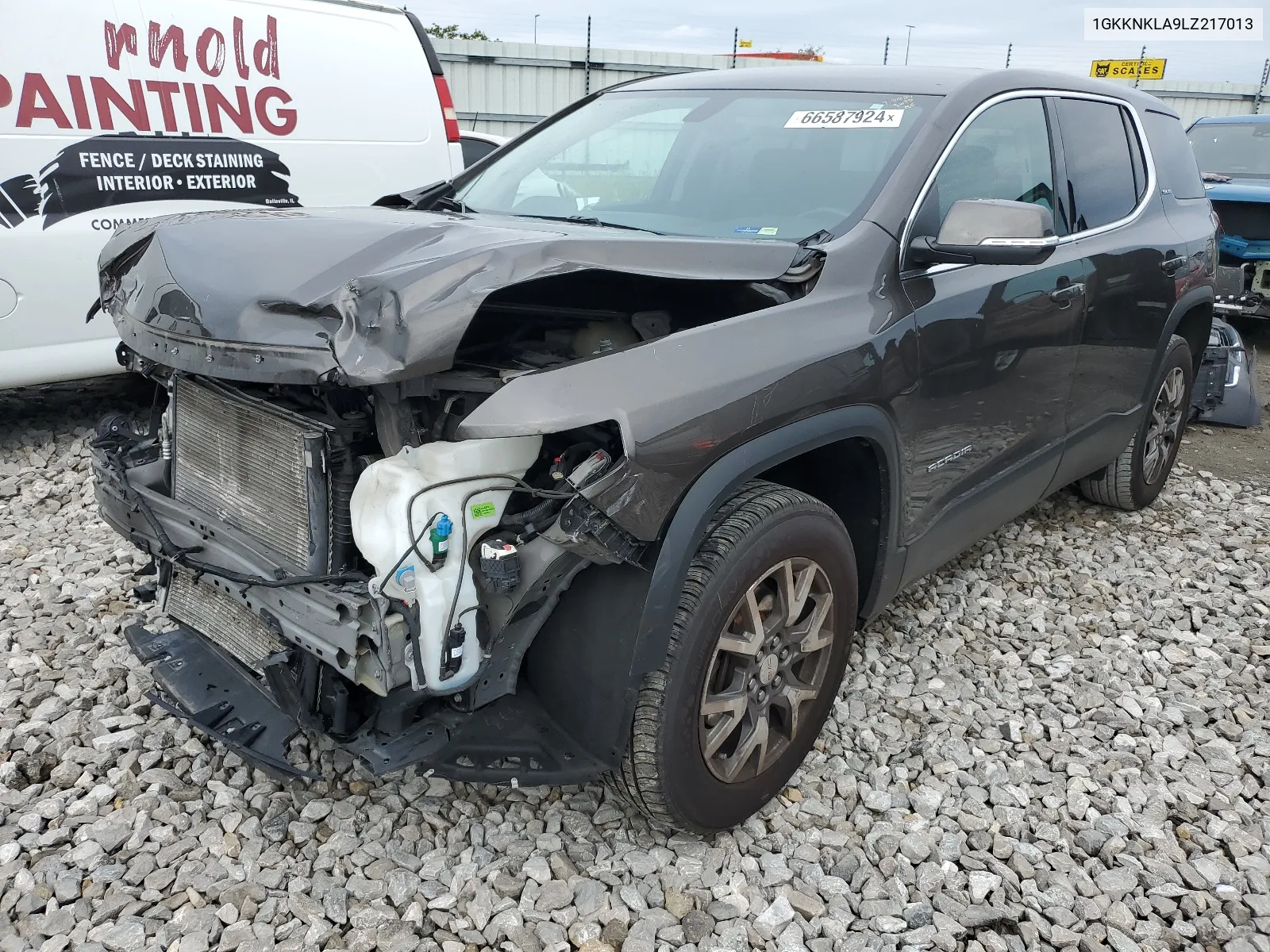 1GKKNKLA9LZ217013 2020 GMC Acadia Sle