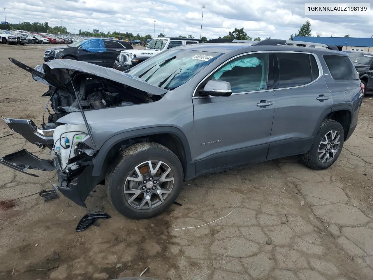 1GKKNKLA0LZ198139 2020 GMC Acadia Sle