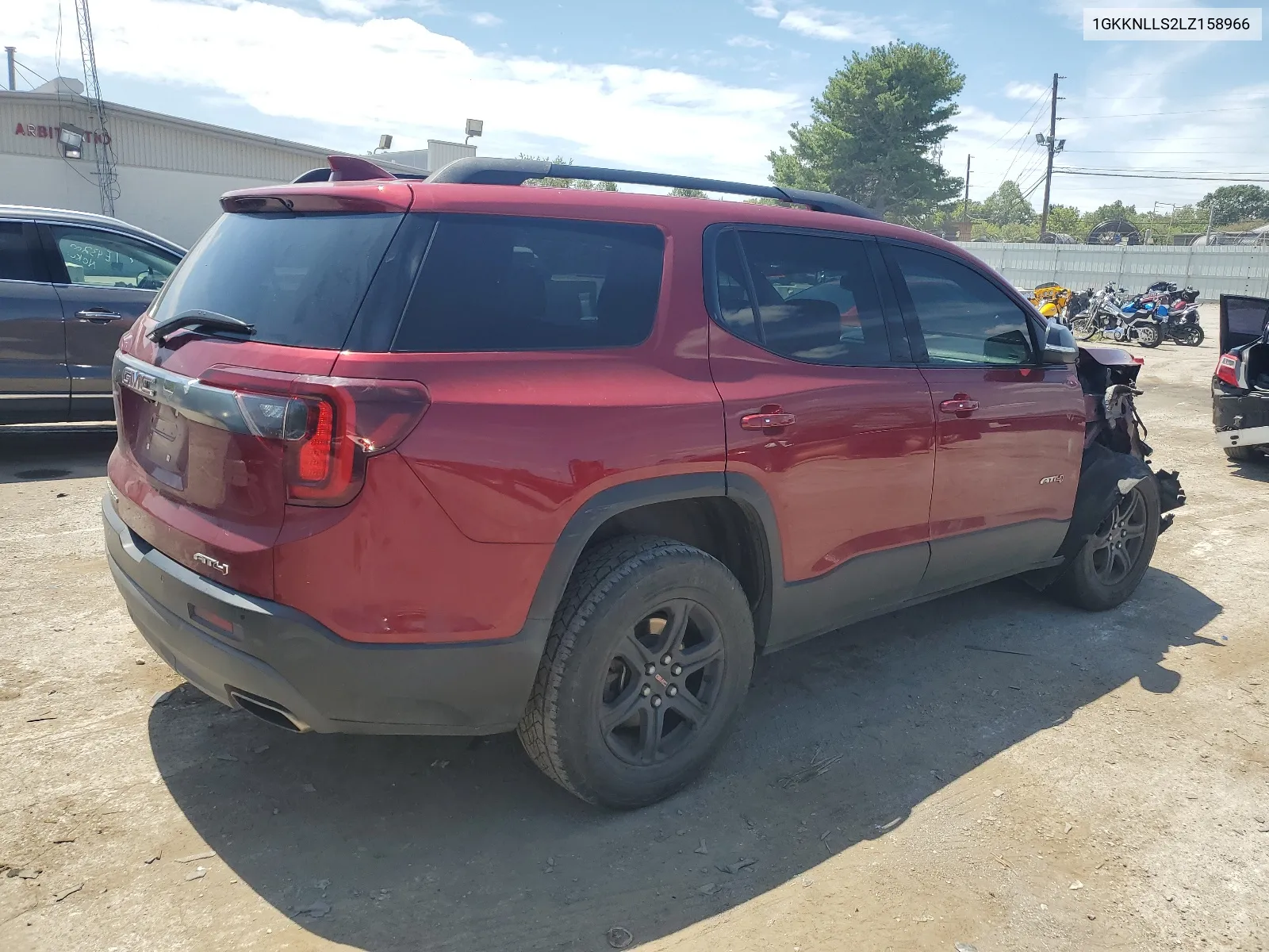 2020 GMC Acadia At4 VIN: 1GKKNLLS2LZ158966 Lot: 67310164