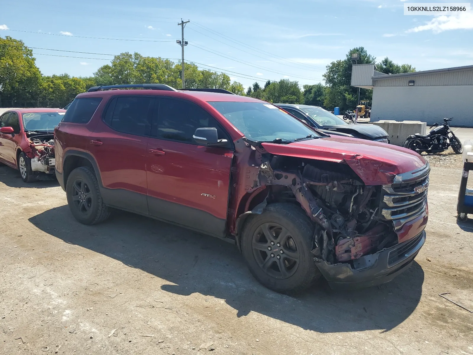 2020 GMC Acadia At4 VIN: 1GKKNLLS2LZ158966 Lot: 67310164