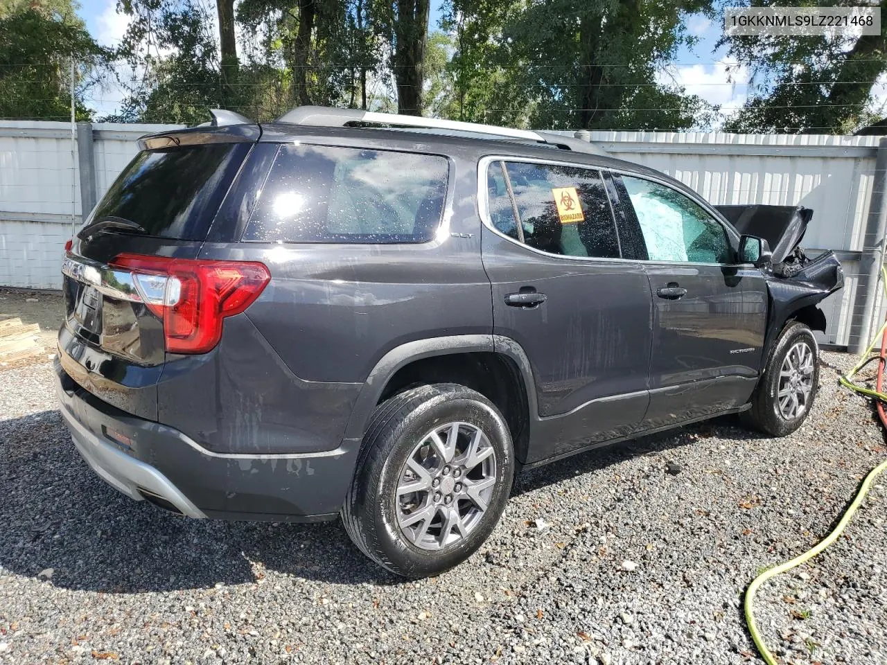 2020 GMC Acadia Slt VIN: 1GKKNMLS9LZ221468 Lot: 67694784