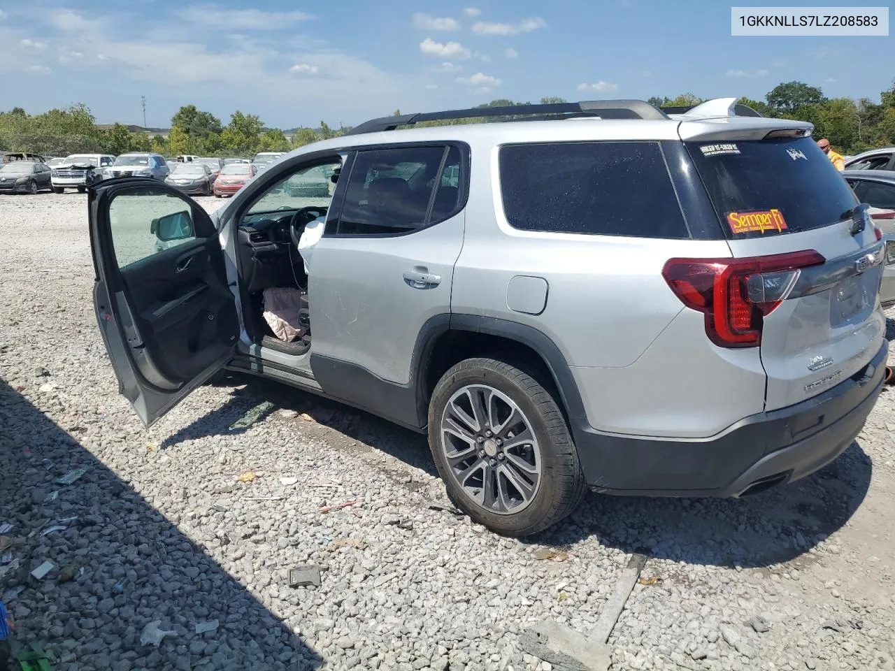 2020 GMC Acadia At4 VIN: 1GKKNLLS7LZ208583 Lot: 69116694