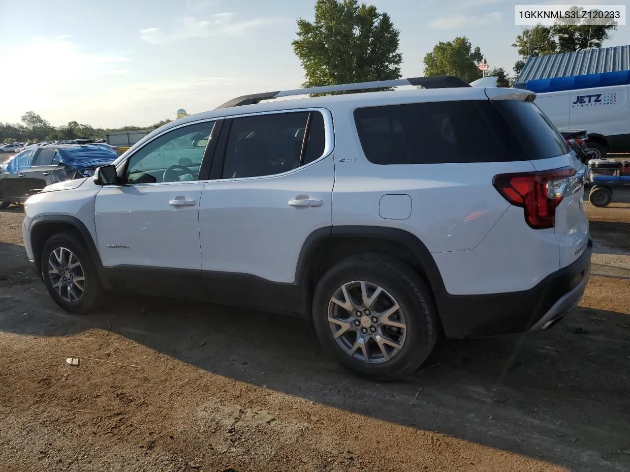 2020 GMC Acadia Slt VIN: 1GKKNMLS3LZ120233 Lot: 70410994