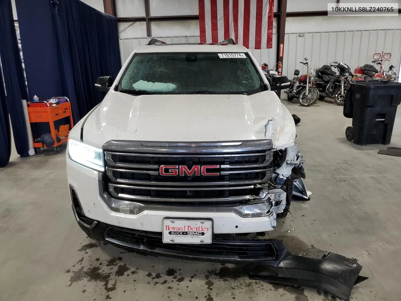 2020 GMC Acadia At4 VIN: 1GKKNLLS8LZ240765 Lot: 71015774