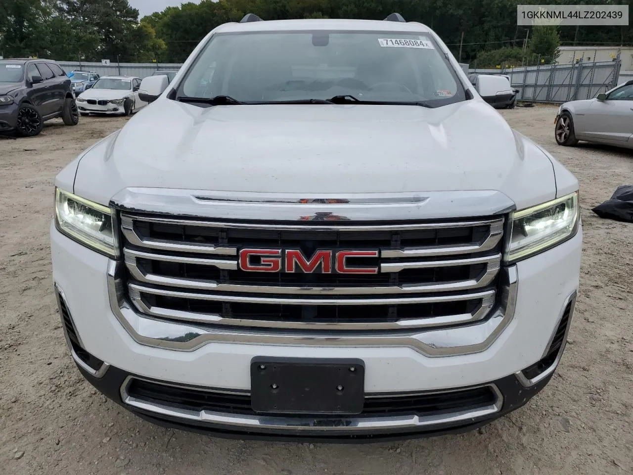 2020 GMC Acadia Slt VIN: 1GKKNML44LZ202439 Lot: 71468084