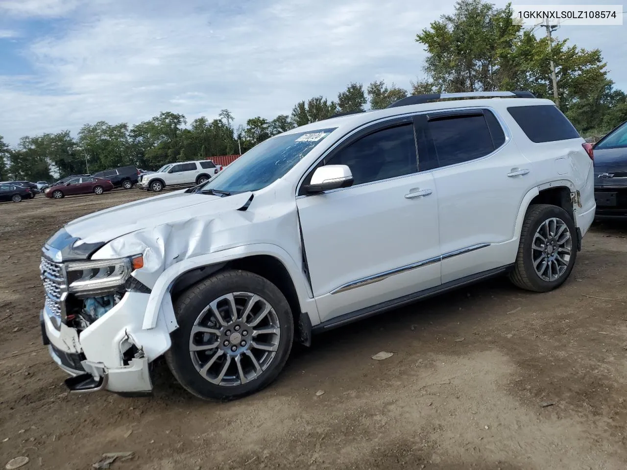 2020 GMC Acadia Denali VIN: 1GKKNXLS0LZ108574 Lot: 71700124