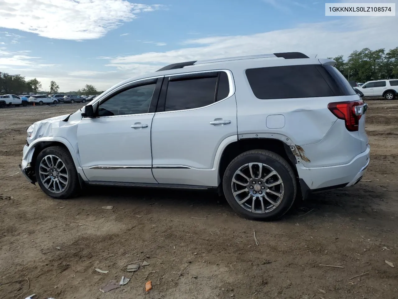 2020 GMC Acadia Denali VIN: 1GKKNXLS0LZ108574 Lot: 71700124