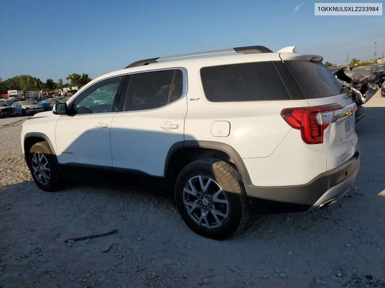 2020 GMC Acadia Slt VIN: 1GKKNULSXLZ233984 Lot: 71943404