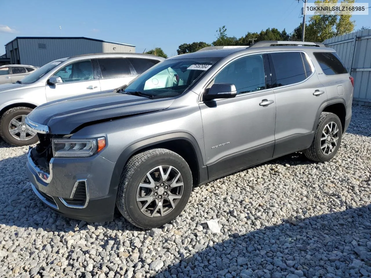 2020 GMC Acadia Sle VIN: 1GKKNRLS8LZ168985 Lot: 71952684