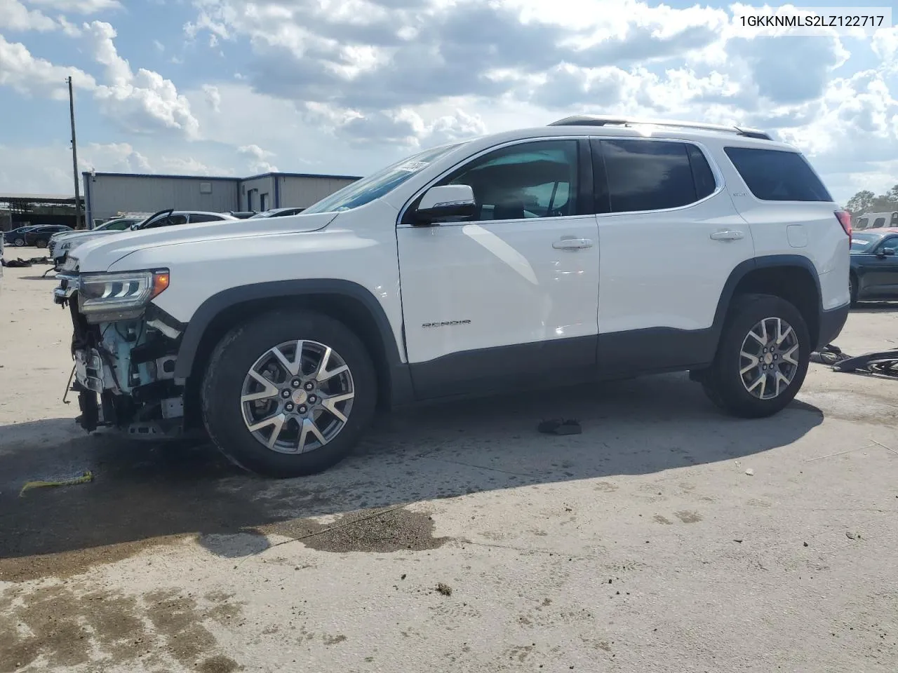 2020 GMC Acadia Slt VIN: 1GKKNMLS2LZ122717 Lot: 72225104