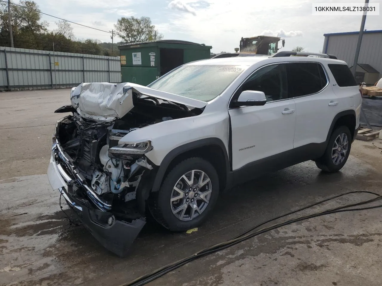 1GKKNMLS4LZ138031 2020 GMC Acadia Slt