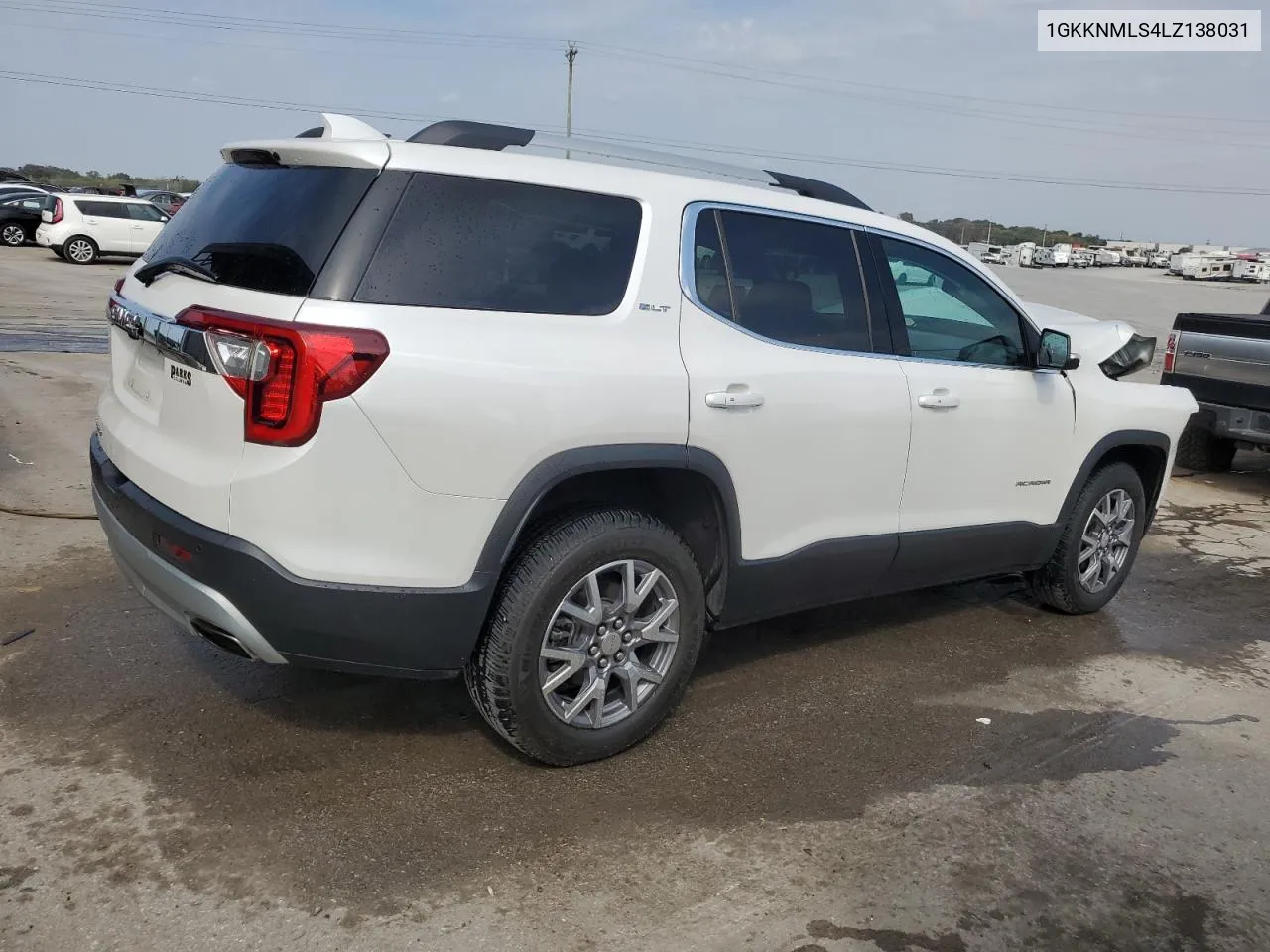 2020 GMC Acadia Slt VIN: 1GKKNMLS4LZ138031 Lot: 72350034