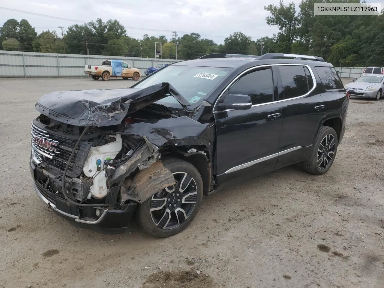 2020 GMC Acadia Denali VIN: 1GKKNPLS1LZ117963 Lot: 72783044