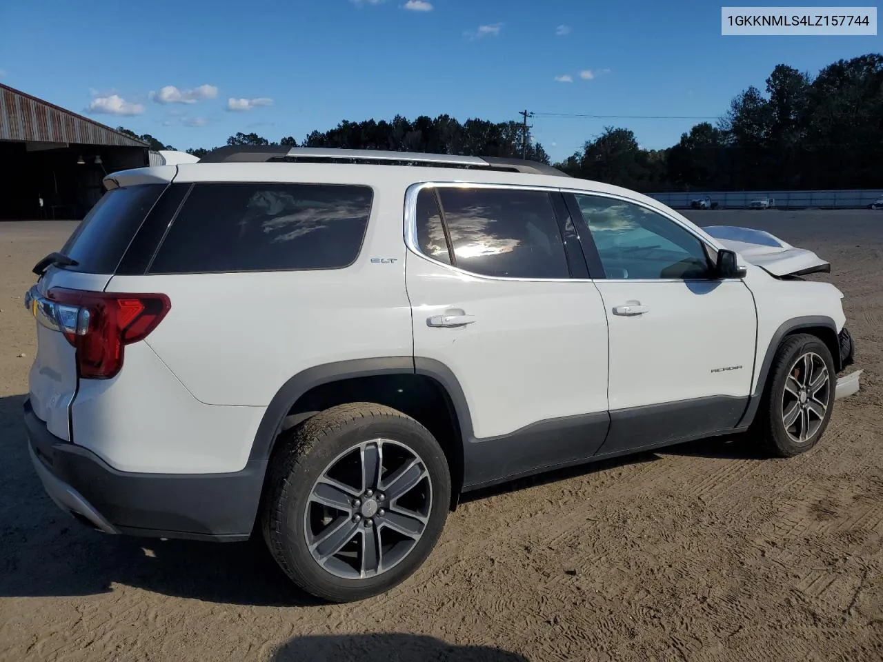 2020 GMC Acadia Slt VIN: 1GKKNMLS4LZ157744 Lot: 72811014