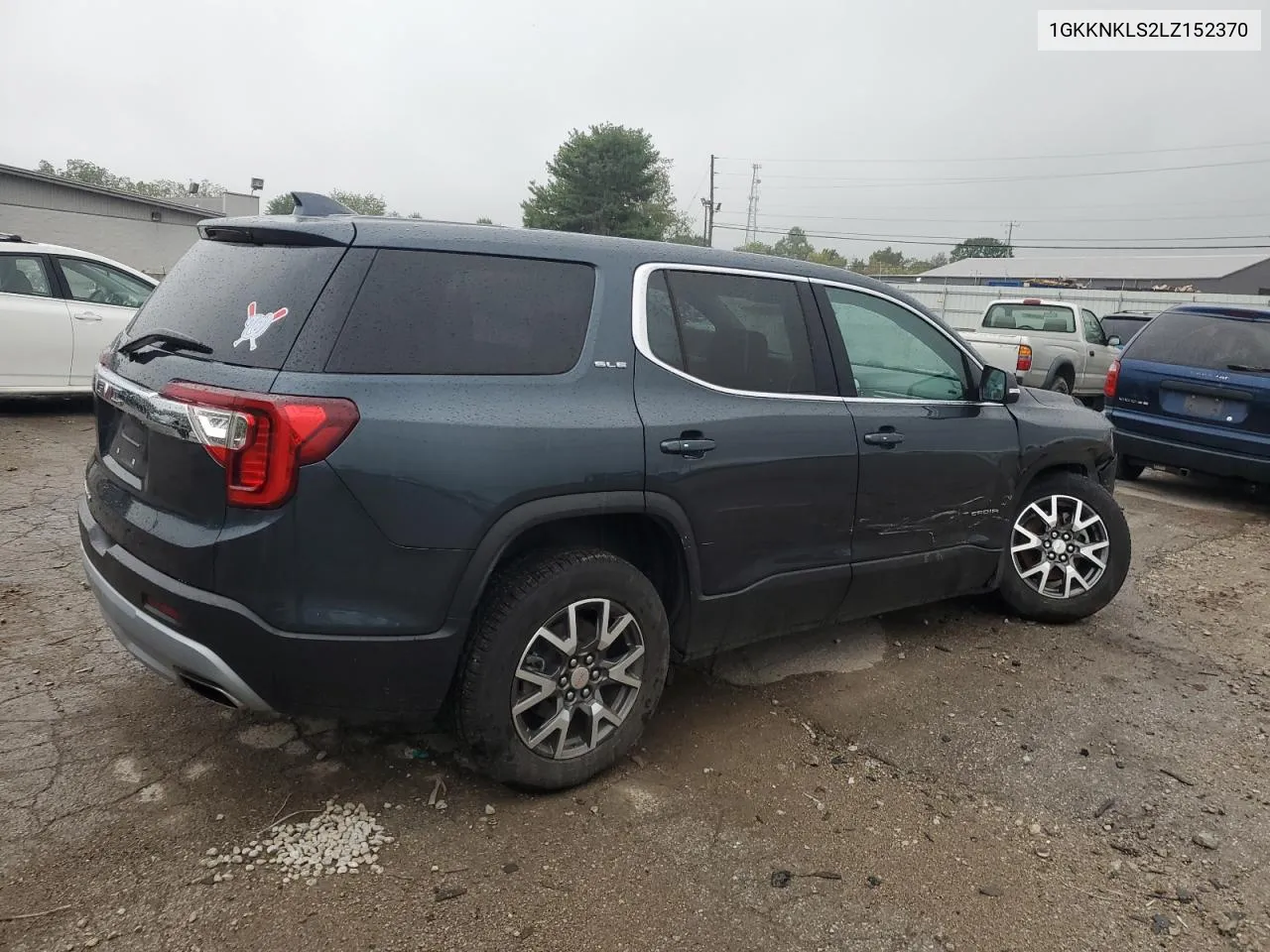 2020 GMC Acadia Sle VIN: 1GKKNKLS2LZ152370 Lot: 73118374