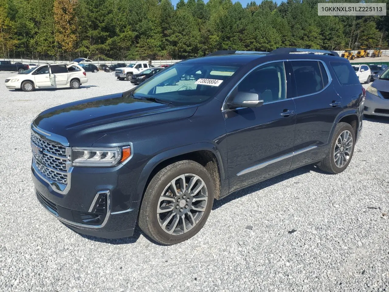 2020 GMC Acadia Denali VIN: 1GKKNXLS1LZ225113 Lot: 73928884