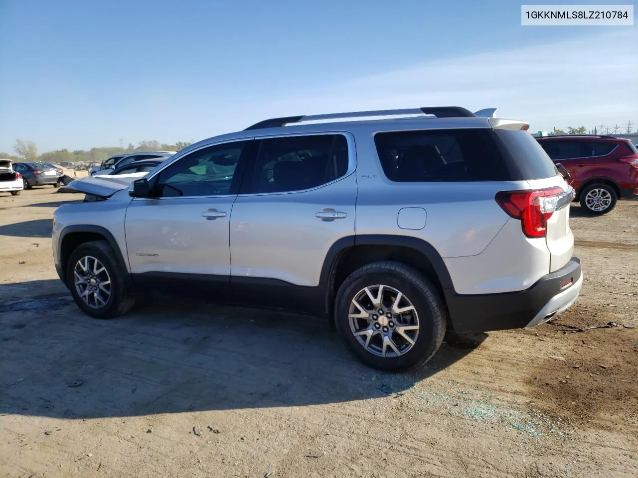 2020 GMC Acadia Slt VIN: 1GKKNMLS8LZ210784 Lot: 74376684